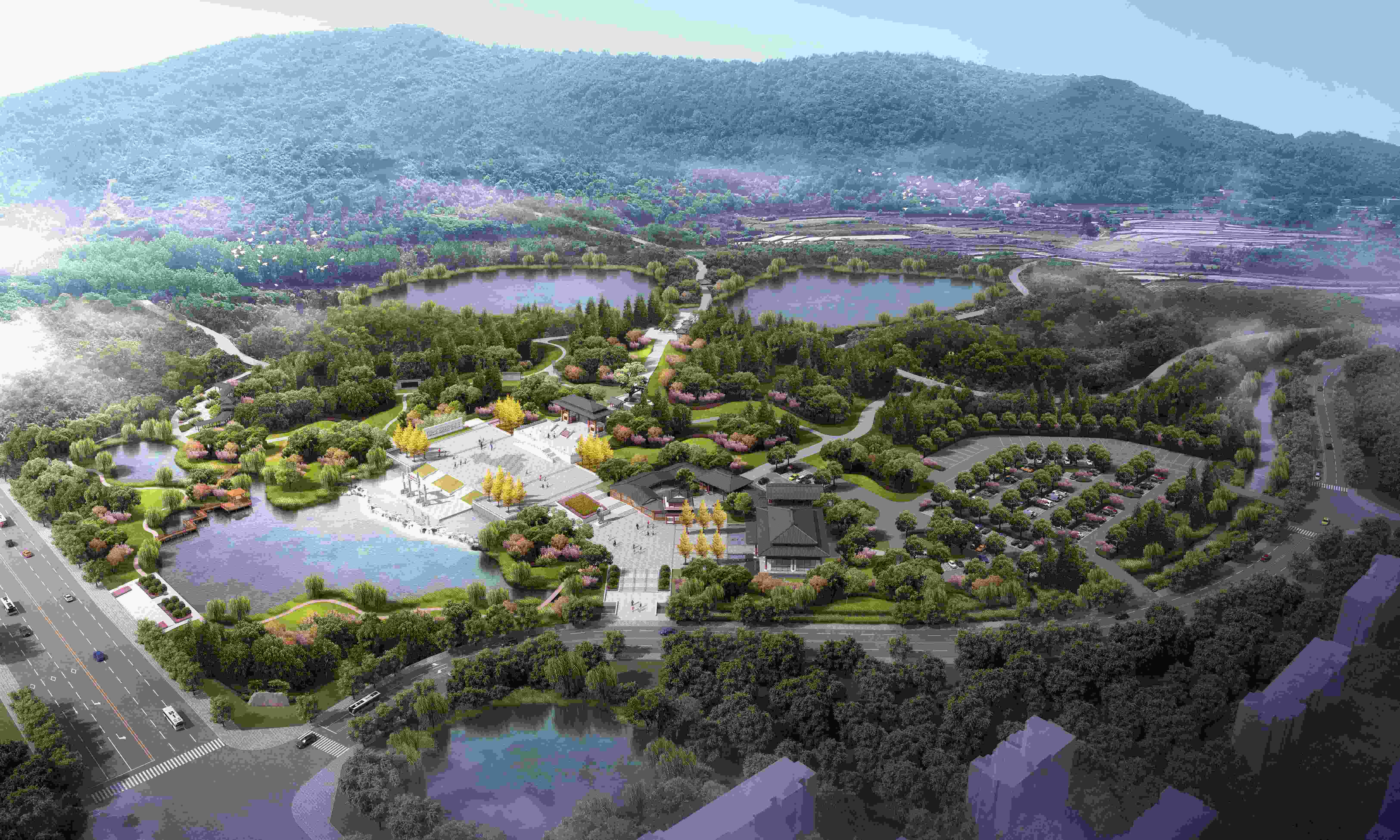 <b>莲花  滨水公园</b>